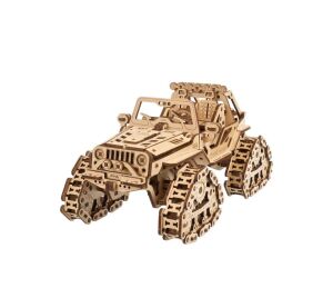 Ugears 3D Wooden Mechanical Puzzle Tracked Off-Road Vehicle